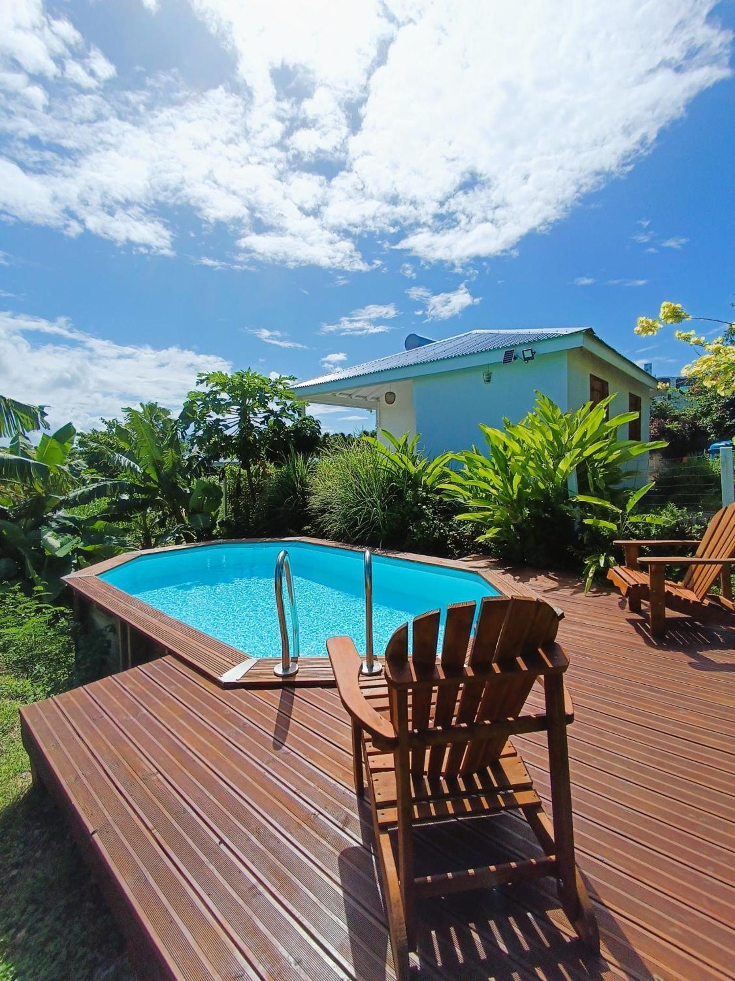 Kaz A Klemence Gite Creole Avec Piscine Et Table Dhotes A Anse Bertrand Екстер'єр фото